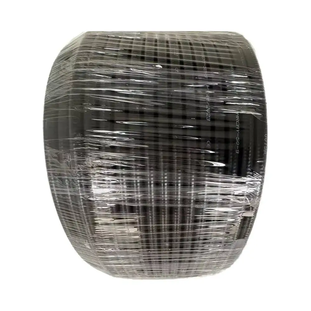 Zhongtian Coaxial Cable Half Super Soft Ultra Flexible Black Copper-Clad Aluminum Wire Communication Cables-boxintelecom