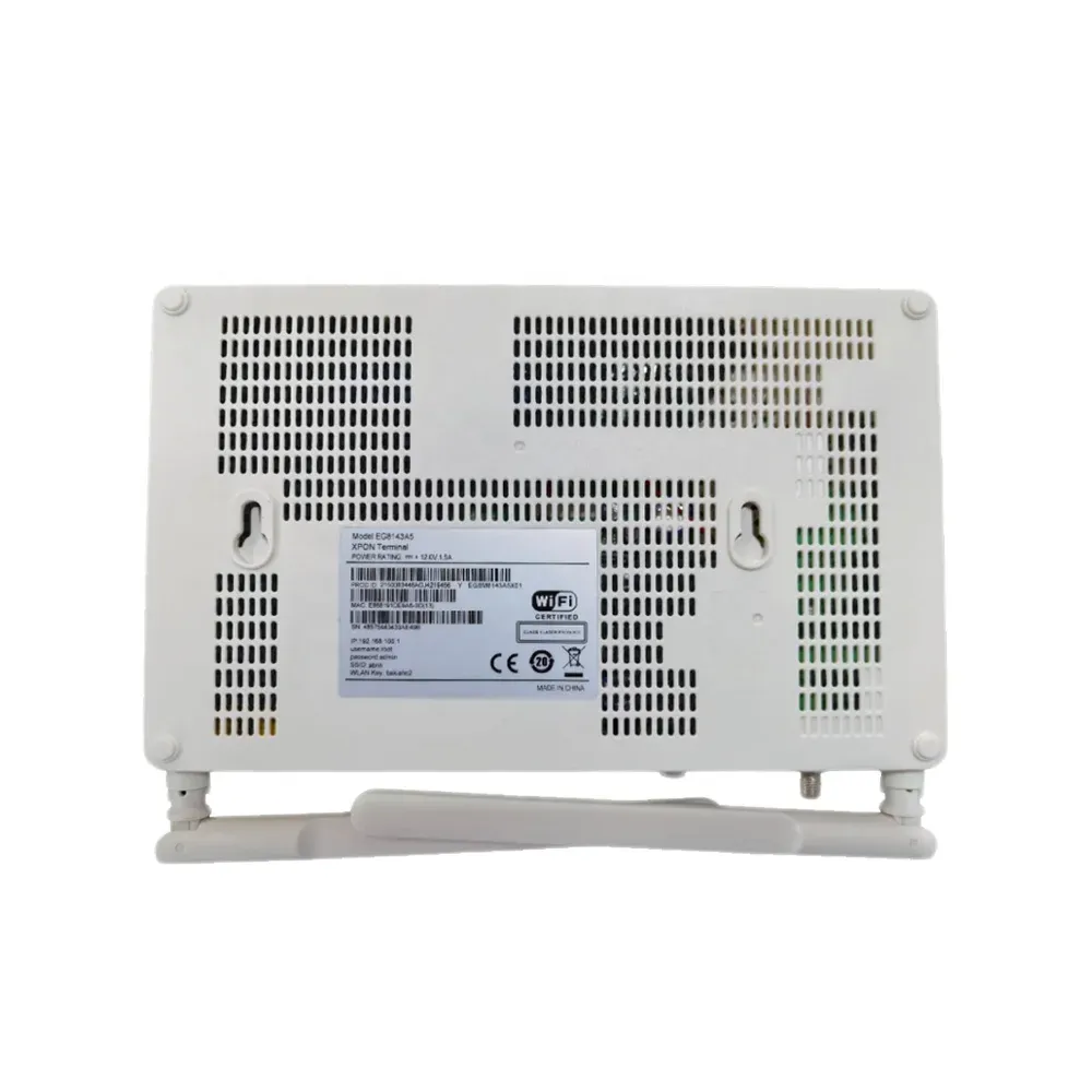 FTTH Routing Type ONU CATV XPON ONT EG8143A5 1GE+3FE+1TEL 2.4G WiFi Router Optic Modem-boxintelecom
