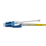 LC-LC Singlemode Gigabit Self-Adaptive Fiber Optic Patch Cord Push-Pull Handle Uniboot 4-P