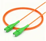 Broadcast Grade FC/APC FC/UPC Fiber Optic Patch Cord Singlemode Multimode Simplex Jumper C