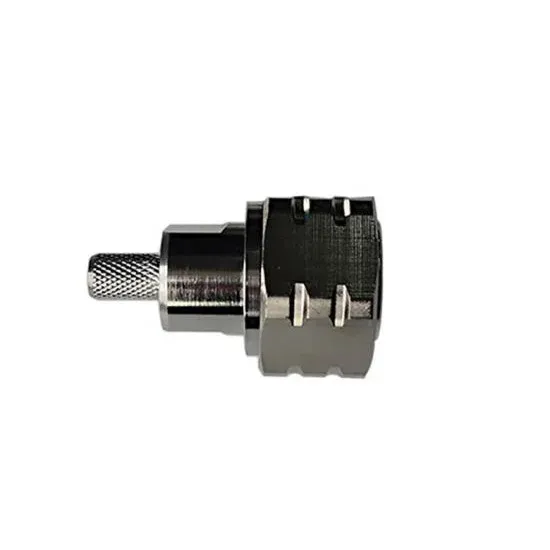 Manufacturer DC-3GHz  RF Adapter with 4.3/10 Male Crimp for LMR240 Cable Low VSWR Low Inse