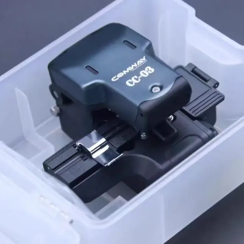 COMWAY CC-03 Precision Fiber Optic Cleaver Convenient One-Step Fusion Splicer with Conveni