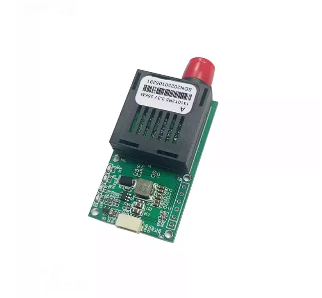 UAV Fiber Optic Module CVBS Video + TTL Fiber Transceiver Kit  Air End & Ground End Optica