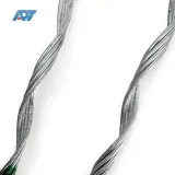 Telco ISP Pole Adss Cable Galvanized Steel Wire  Dead-end Guy Grip 1/7 3/6 Power Fittings 