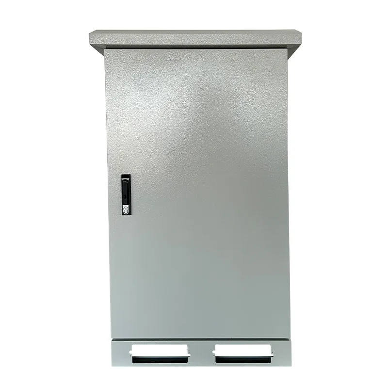 Outdoor Network Communication Equipment Cabinet Aluminum Steel IP55 Protection Level Integrated Base Station-boxintelecom