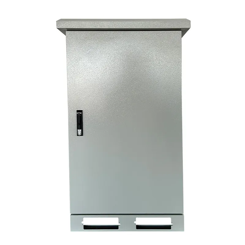 Outdoor Network Communication Equipment Cabinet Aluminum Steel IP55 Protection Level Integrated Base Station-boxintelecom