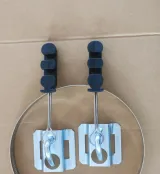Factory Price  High Tension  s Types Flat Cable Clamp Fiber Optic Drop Cable Tension Clamp
