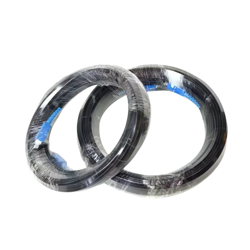 Wire Fiber Optic Pigtail 1M LC UPC SM FTTH Outdoor Drop Cable-boxintelecom
