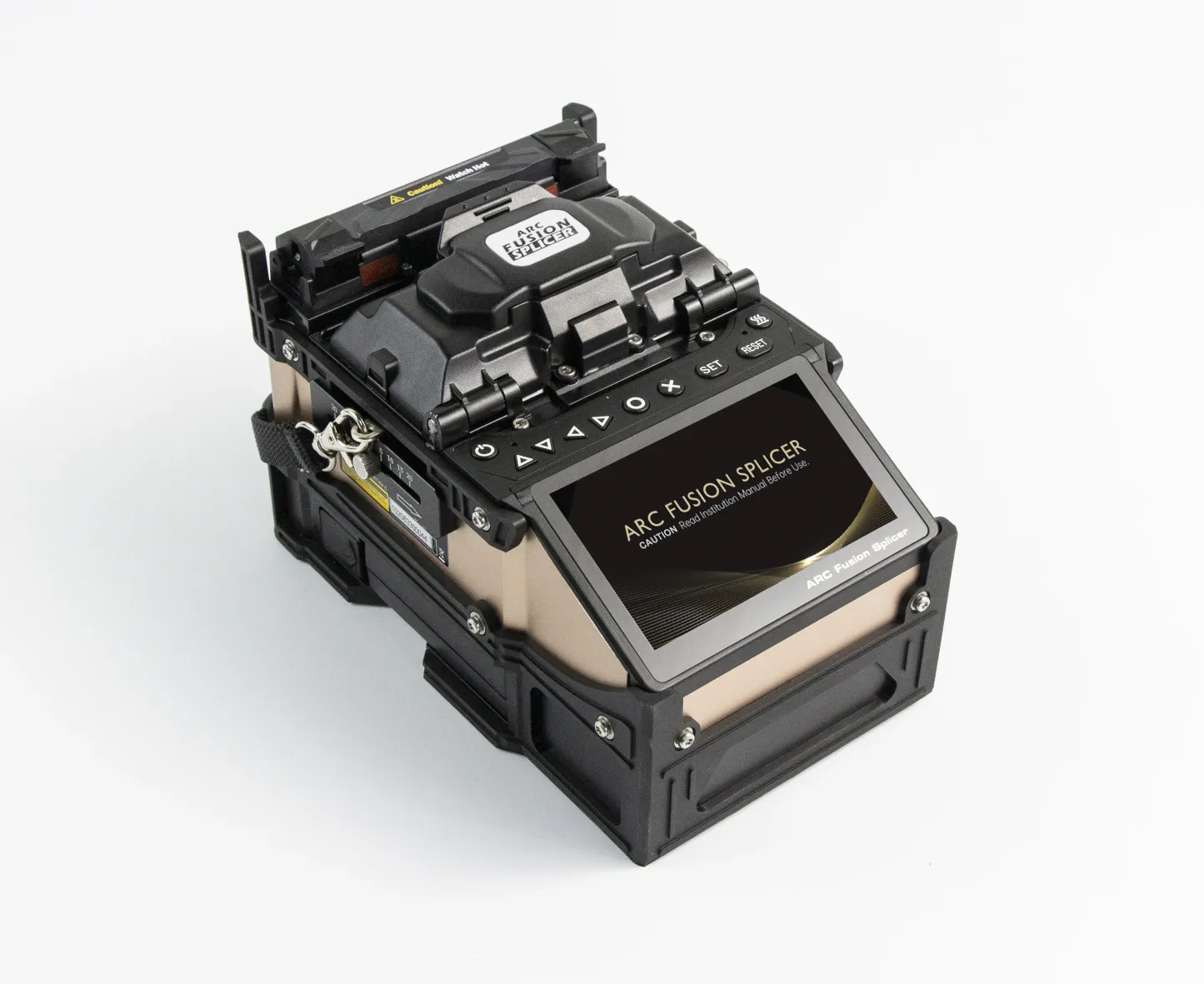 Tumtec SD-6 Fiber Optic Welding Machine Six Motors Core Alignment with VFL OPM Fusion Spli