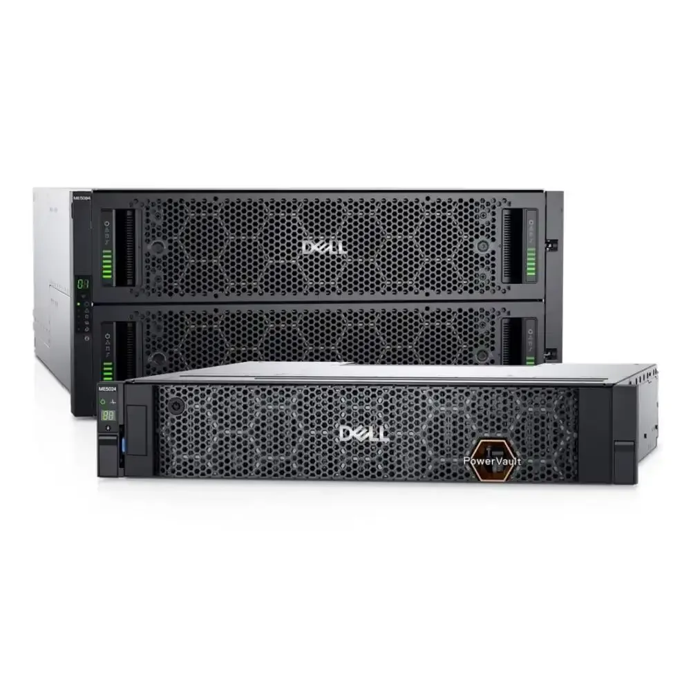 Dell ME5084 Array 5U Rack 84 Drive Bays High-Performance Storage Server with SAS and SSD i