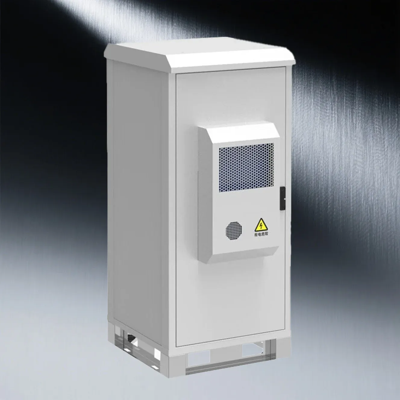 Galvanized Steel IP55 Waterproof Outdoor Enclosure 5G Base Station Integrated Equipment Cabinet Electronics Instrumentation RH-boxintelecom