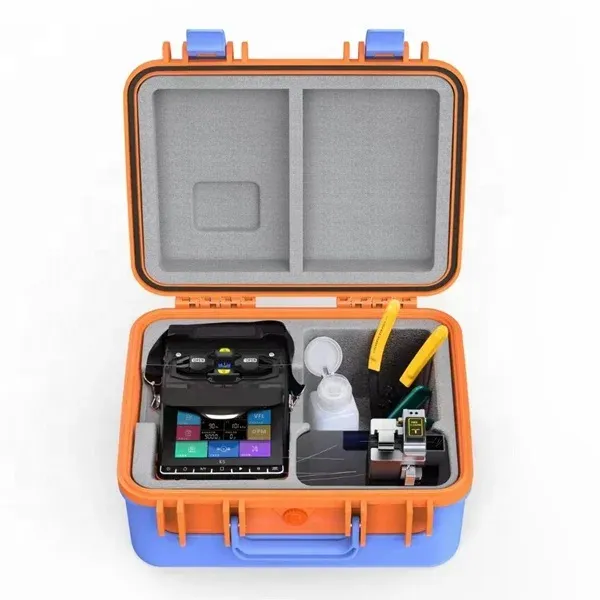 New Arrival 6 Motors K5 Optical Fiber fusion Splicer Welding Machine with Touch Screen Vfl