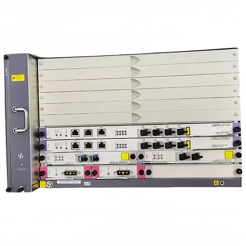 MA5683T Chassis 19 Inch Dual MCUD1 MCUD Dual DC 2x*SCUN 2*SCUN 8 16 Ports GPFD GPBD C+ C++ GPON OLT MA5683T-boxintelecom
