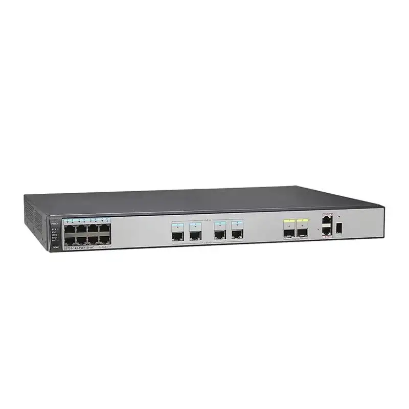 S5720-14X-PWH-SI-AC 02350MTV 8* Ge Electrical 10ge SFP+ Ports Ethernet Switch 0