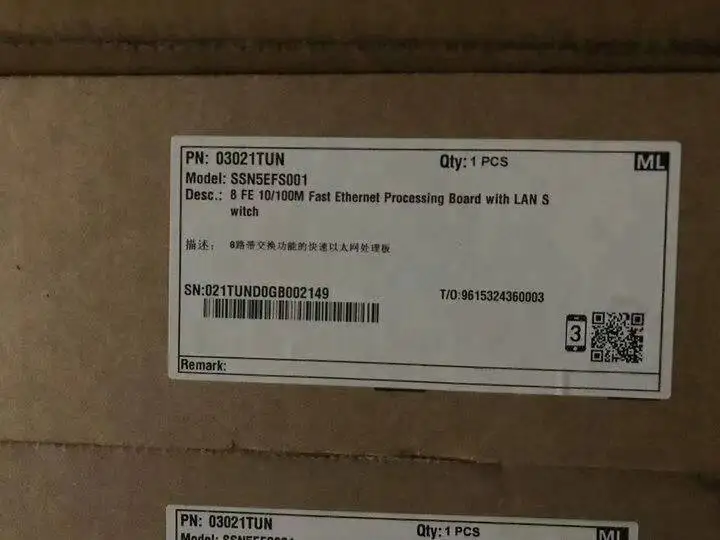 03020KHQ 03021TUT SSND0EFS0A01 SSN1EFS0A Fiber Optic Gigabit Ethernet Processing Board for Optix OSN1500B OSN2500 OSN3500 RJ45-boxintelecom
