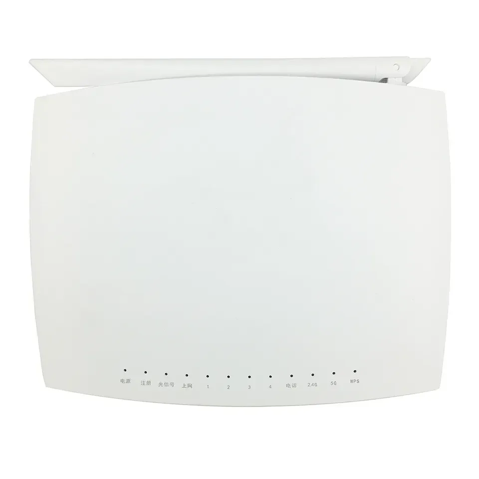 New Xpon ONT Router GM620 2.4G/5G AC1200 WiFi Gpon Epon Onu Dual-band Modem With 4GE+1POT+USB+WIFI Xpon Ont-boxintelecom
