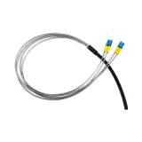 Waterproof 4 Fiber LC LC Armored 2-Core Outdoor Patch Cord 7.0mm 2 Core Armoured Breakout 