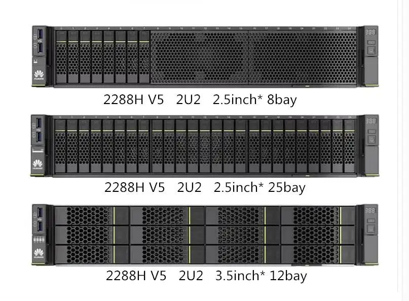 FusionServer Pro 2288H V5 Rack Network Rh2288 Huawei Server 3