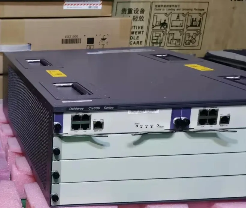 02353ABJ CR8B0BKPDCC1 Enterprise router NE8000 M14 Integrated Chassis Assembly with dual DC power supply and fan-boxintelecom