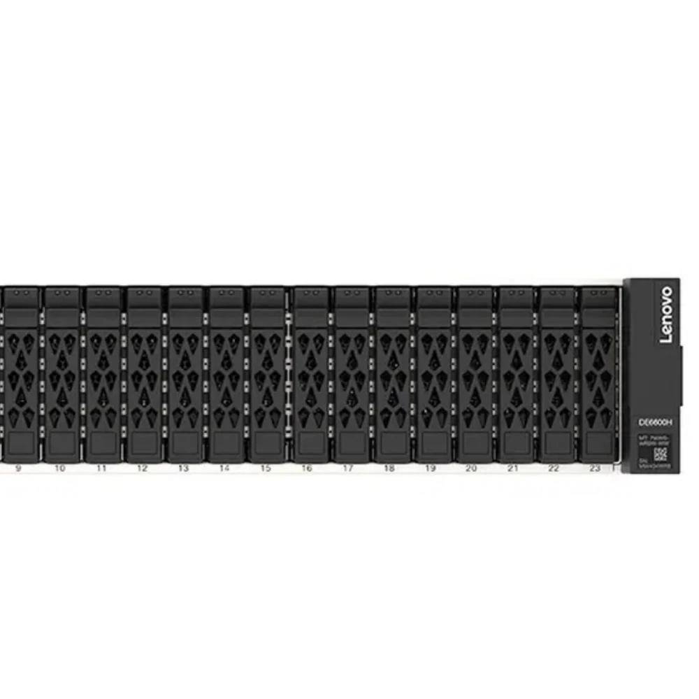 Performance New 2U24 NVMe Base Lenovo Hybrid Array ThinkSystem DE6600H Storage 8
