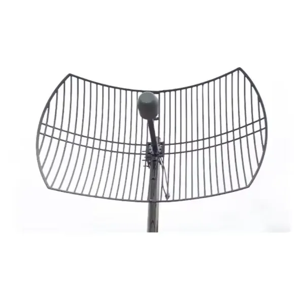High Gain  24dBi 1700-2700MHz 3G 4G 5G Wimax Parabolic Antenna  Directional Grid Parabolic Antenna N Female-boxintelecom