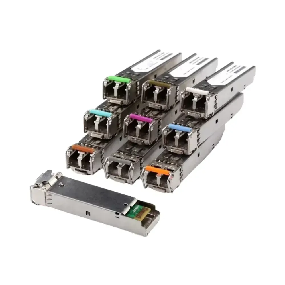 1.25G DWDM SFP Transceiver LC Duplex 100GHz ITU Grid C Band Optical Module with DDM for Gi