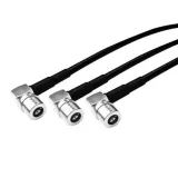 LMR240 0.6M Jumper Cable with QMA Male Right Angel Connectors