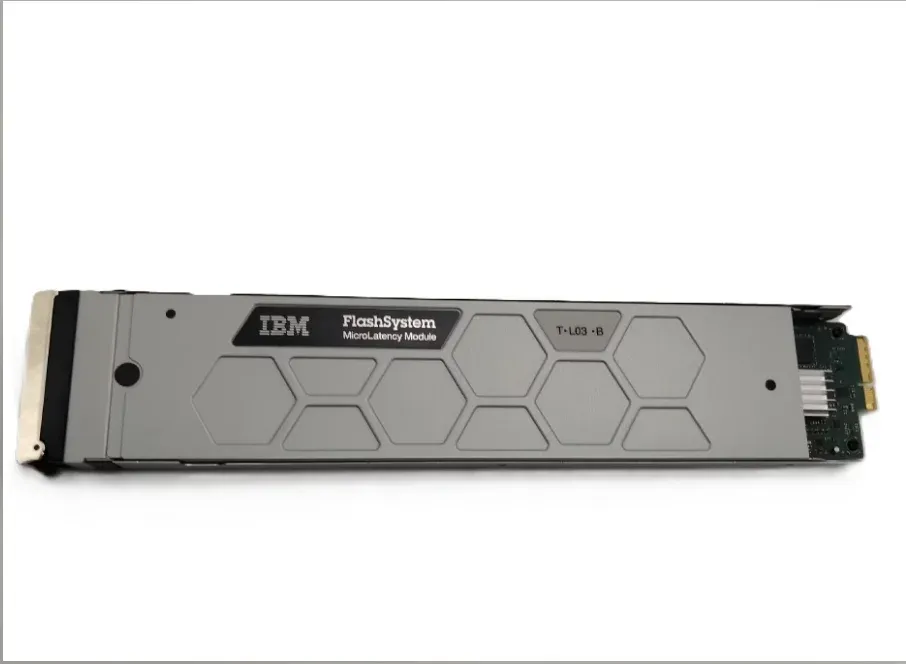 01EK163 FC AF3L 7.68TB NVMe Flash Module for FlashSystem 9100/9200/9500 with 01EK169 Tray