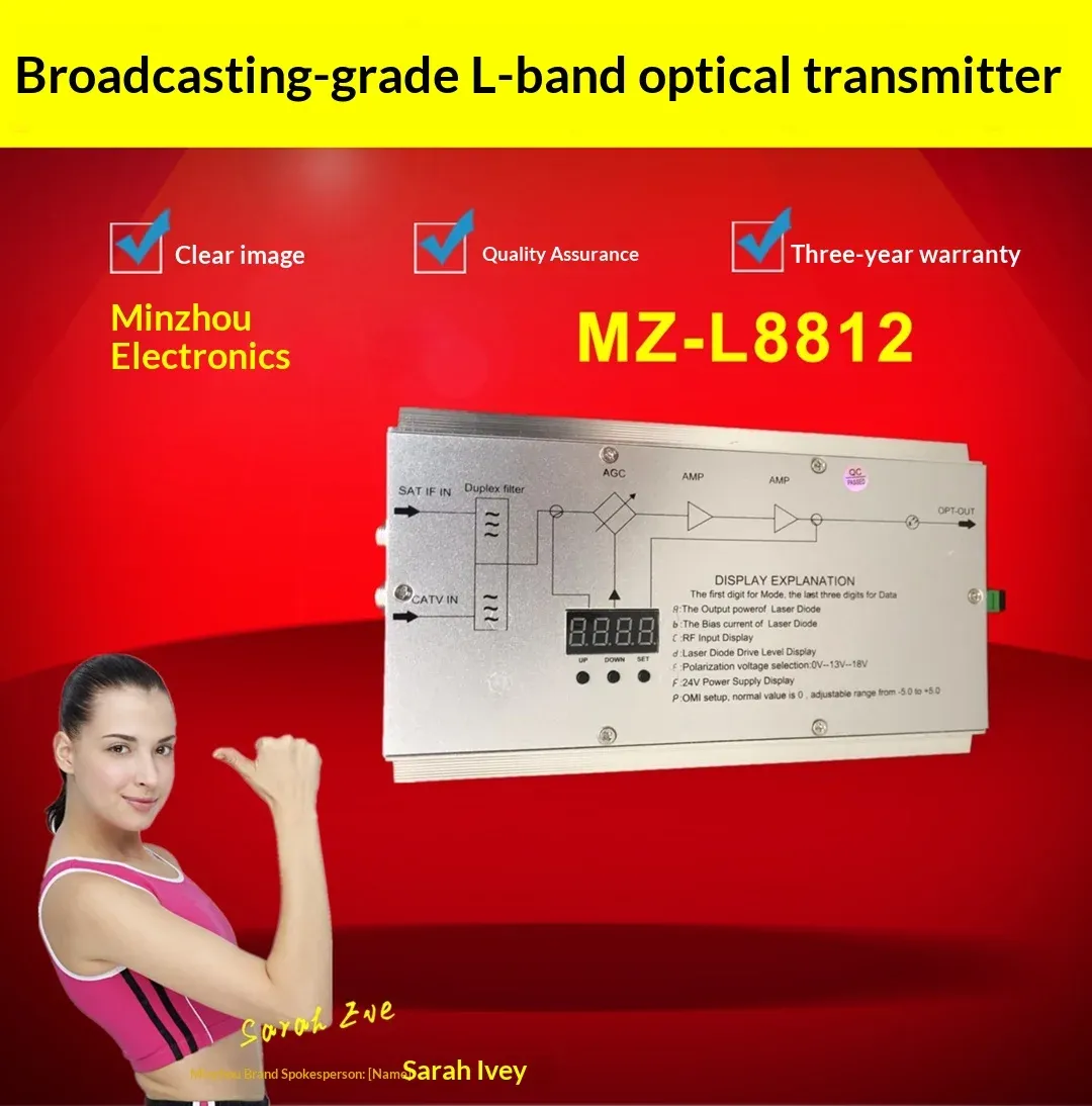 L-band Satellite Optical Transmitter E-band RF Optical Transceiver Satellite Optical Transceiver China-boxintelecom