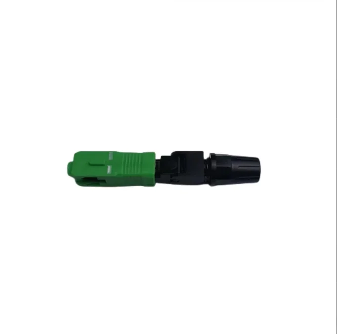 SC/APC Fiber Optic Fast Connector FTTH Cold Splice Quick Connector Telecom Grade