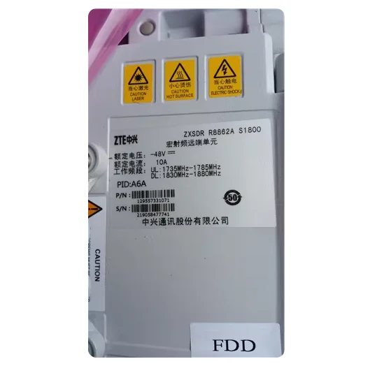 R8862 S1800 Remote Radio Unit 1800MHz 4G LTE Telecom Equipment