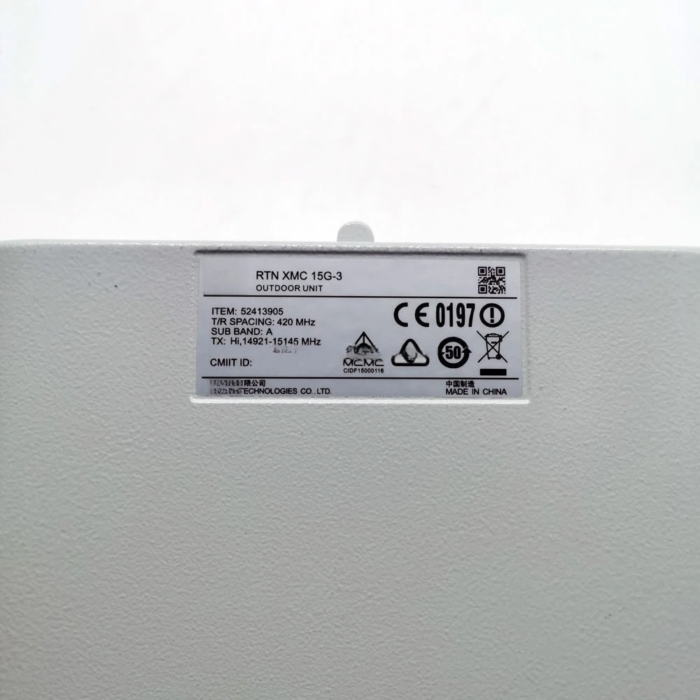 customized 15GHz 15G ODU XMC-3 XMC-3-15G Low Site High Site 52413905-boxintelecom