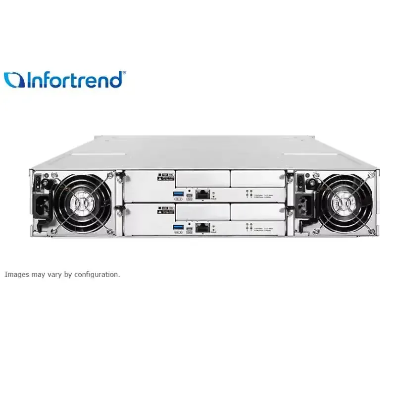 Infortrend U.2 NVMe Hybrid Flash EonStor 2000U Series Storage 2U 24 Bay GS 2024U