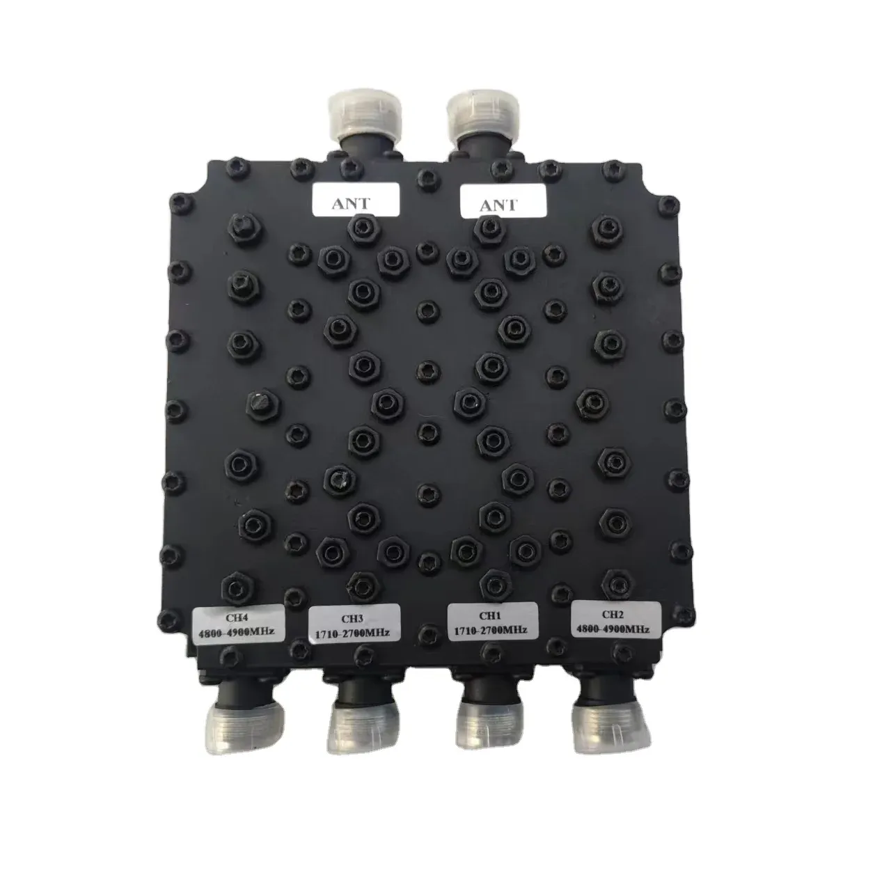 boxin Hot Sale 1710-3800MHz Low PIM RF Combiner Diplexer VHF With N-F For IBS DAS