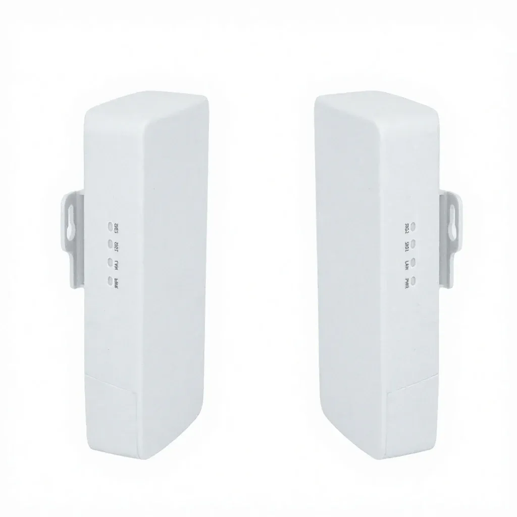 New 2Km Long Range Wireless Outdoor WiFi Extender AP 5.8GHz 300Mbps Firewall VPN QoS Bridge-boxintelecom