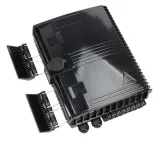 16 Core Outdoor Fiber Distribution Box IP65 FTTH Optical Termination Box Black NAP Fiber S