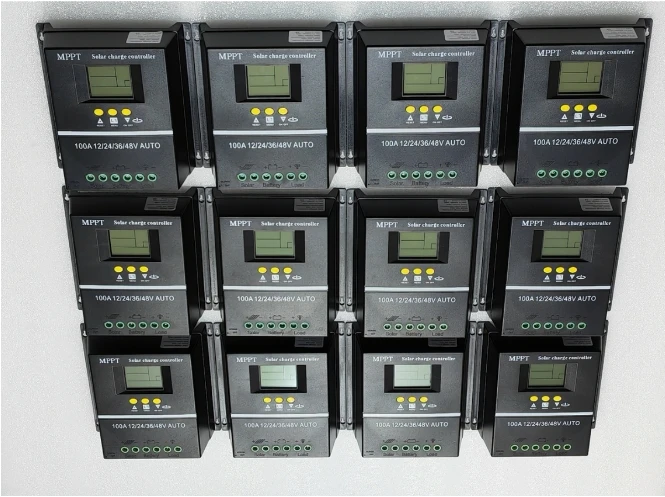 Smart MPPT 100A Solar PV Regulator AUTO 4000W 12V/24V/36V/48V Mppt Solar Charge Controller 60A Switch LED