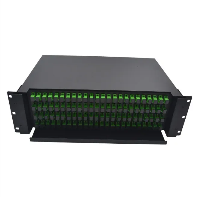 Steel SC Fiber Optic Joint Box 288 Port Drawer-Type Patch Panel, Cold-Rolled Steel ODF for