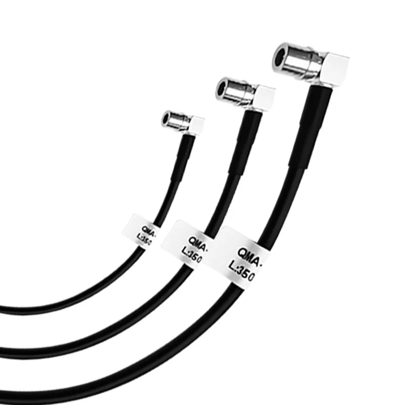 Hot Sale Jumpers  Feeder Cable LMR240 0.6M Jumper Cable with QMA Male Right Angel Connecto