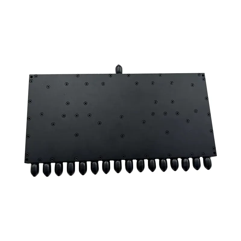 0.5-7.5GHz 16way Wilkinson Rf Power Splitter Divider with Smaf Connectors