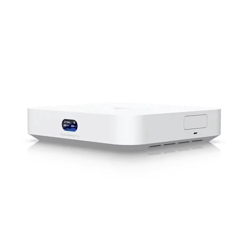 Ubiquiti UCG-MAX Gateway FTTH Network 512 GB NVMe SSD 4x 2.5G LAN 1x 2.5G WAN-boxintelecom
