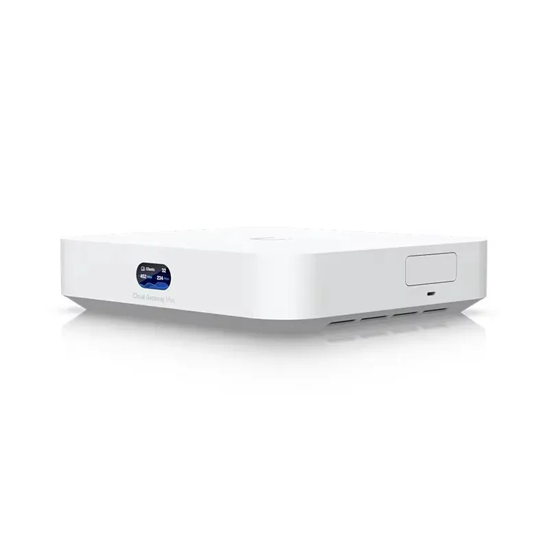 Ubiquiti UCG-MAX Gateway FTTH Network 512 GB NVMe SSD 4x 2.5G LAN 1x 2.5G WAN-boxintelecom