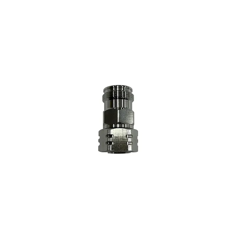 RF Adaptor N FEMALE to 4.3-10 MALE ADAPTER Straight Type with Brass and Low PIM-boxintelecom