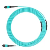 OEM MPO-MPO 40G/100G 8/12/24 Core OM3/OM4 Multi-Mode Fiber Optic Jumper Patch Cord for FTT