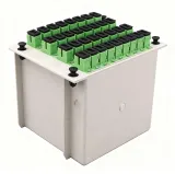 SC/APC 1x32 Plug-in PLC Fiber Optic Splitter - Ultra-Low Loss Telecom Grade Singlemode Opt