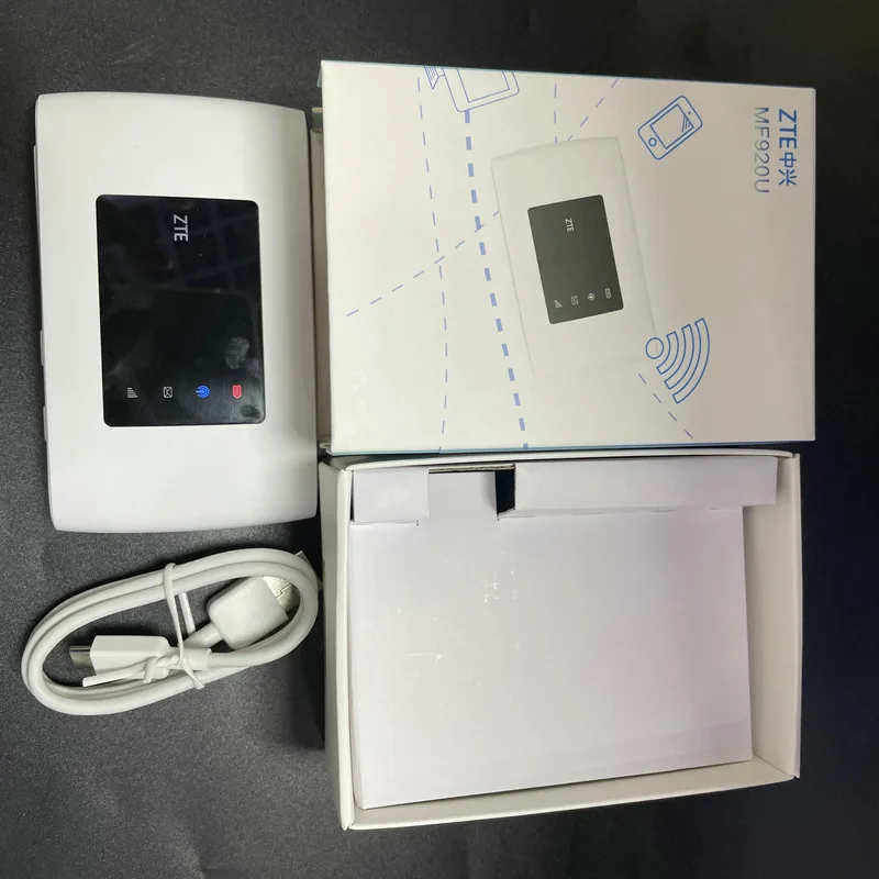Brand New Unlocked ZTE MF920U LTE Ufi LTE CAT4 Mobile Router with two antenna port ZTE MF920U-boxintelecom