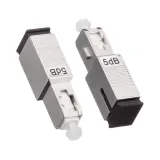 Single Mode Optical Fiber Attenuator 0-30dB SC/UPC Male-Female Coupler Adapter with Flange