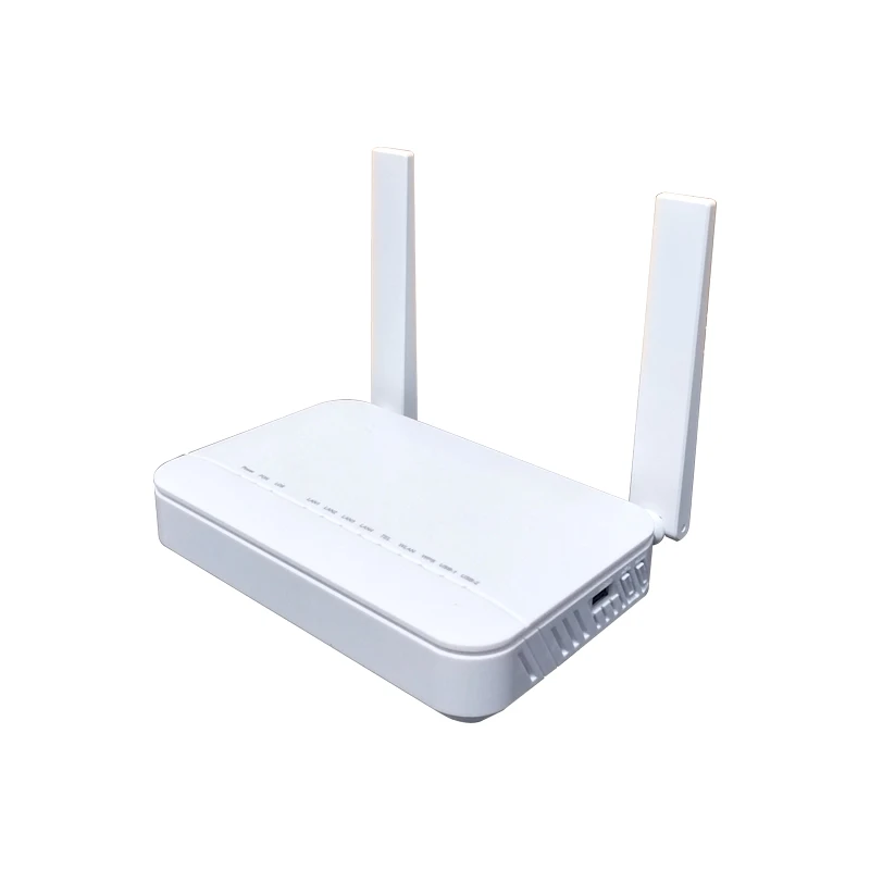Hotsale F6610M F6610M0 4GE XPON ONU dual band WIFI6 7db with English Firmware HS8546X6 HS8346X6 HS8145X6 work on network 4