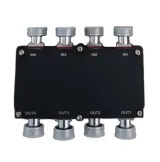 Factory Direct Stock 698-3800MHz Low PIM -150dBc RF 4 in 4 Out Hybrid Coupler Combiner DIN