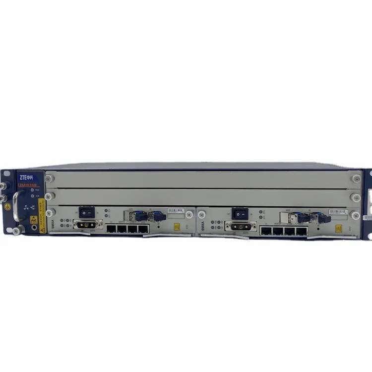Original New Olt C320 Gpon Olt 16 Ports Gpon 10g zte 8 Puerto C320 zte Olt-boxintelecom